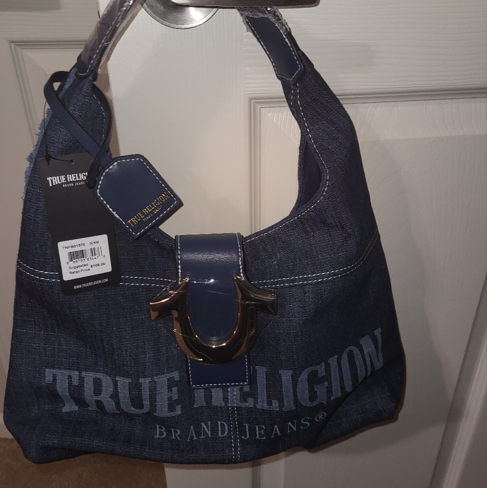 True Religion Denim Shoulder Bag
